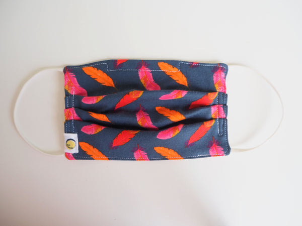 Reusable ADULT Face mask - FEATHERS