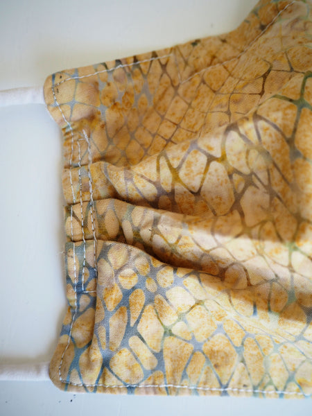 Reusable CHILD Face mask - Sand and Sea Batik