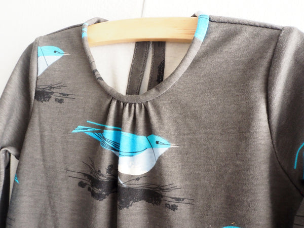 The Blue Bird Jersey dress