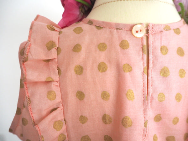 Lunadoro ruffle top