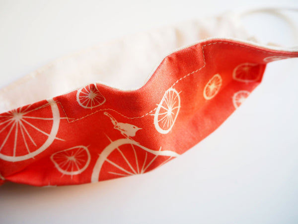 Reusable CHILD Face mask - Wheels