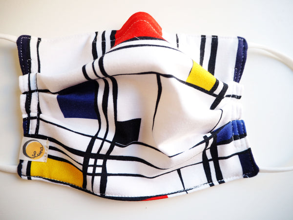 Reusable CHILD Face mask - Mondriaan