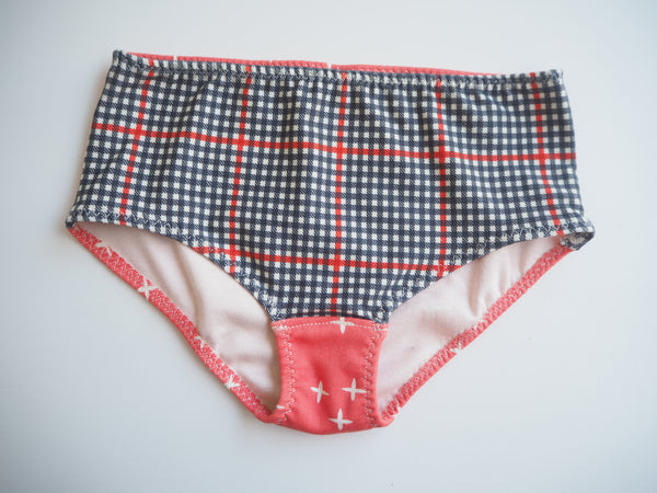 Check panties / Oeko-Tex/GOTS certified