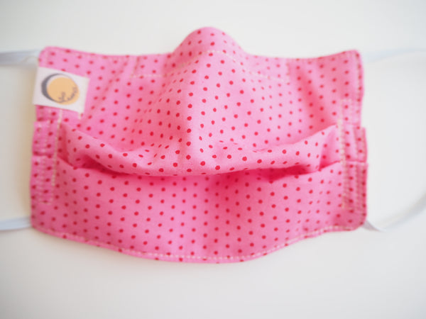 Reusable ADULT Face mask - mini polka