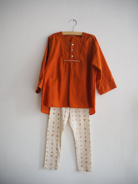Irit embroidered shirt -  LAST ONE AVAILABE IN THIS SIZE AND COLOR