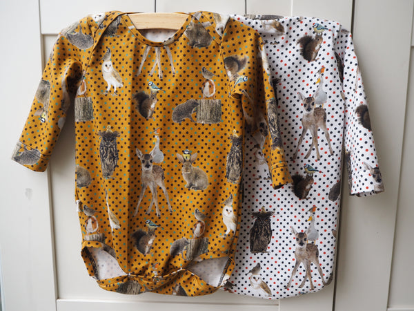 Animals of the wood Body - Gold mustard