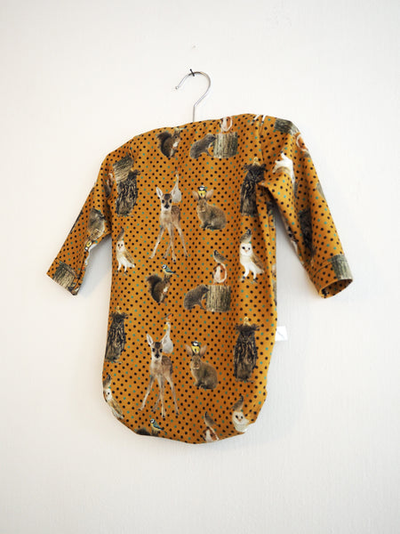 Animals of the wood Body - Gold mustard