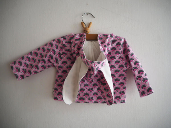 Baby Bunny Jacket -Orchid