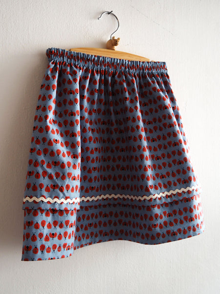 GOTS Layered Ladybirds Skirt