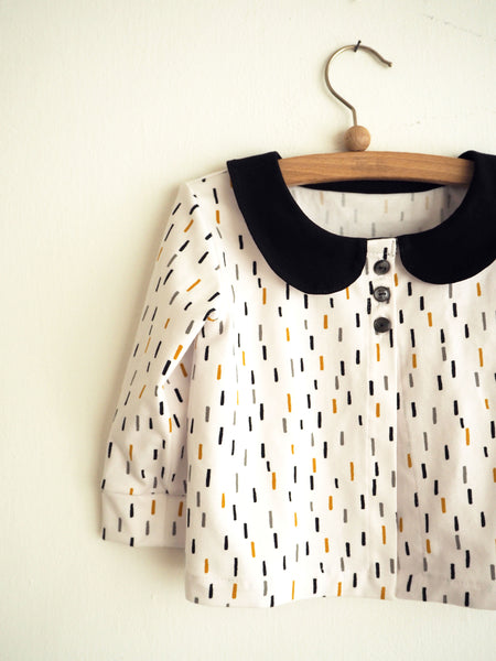 Gold Confetti Cardigan