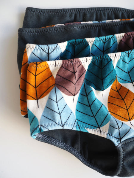 Autumn Leaves GOTS Panties