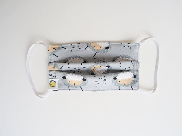 Reusable CHILD Face mask - Sheep