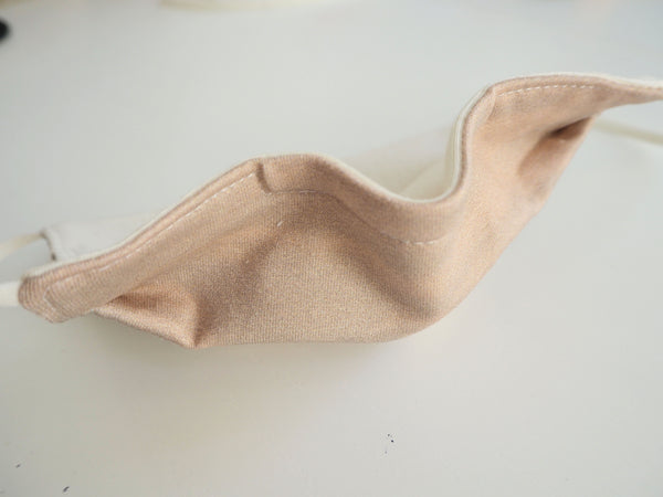 Reusable ADULT Face mask - GOLD