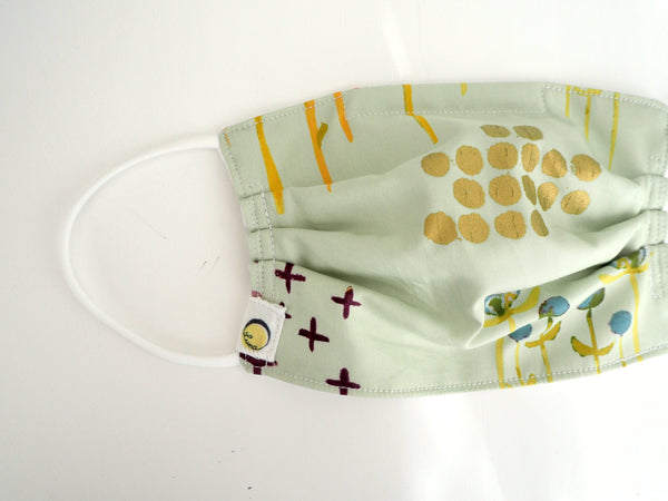 Reusable ADULT Face mask - SAGE POEM
