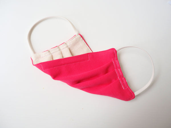Reusable ADULT Face mask - HOT PINK
