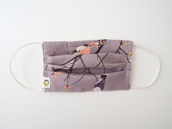 Reusable CHILD Face mask - Birds and Branches