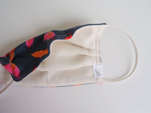 Reusable ADULT Face mask - FEATHERS