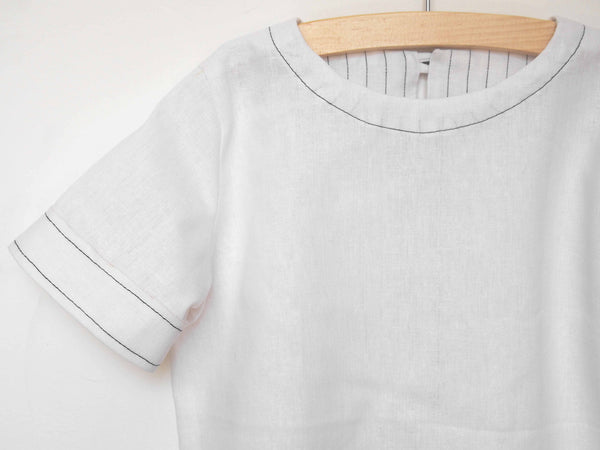 Linen B&W shirt