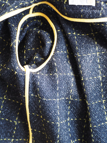 Yellow Check coat- LAST ONE AVAILABLE !