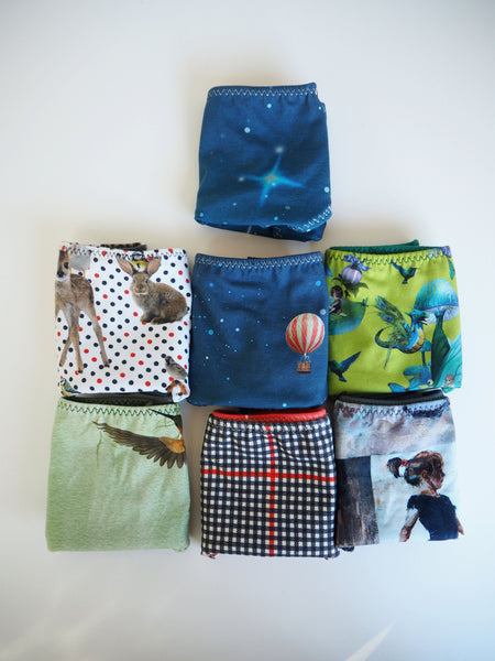 Check panties / Oeko-Tex/GOTS certified