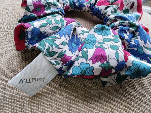 Poppy and Daisy Scrunchie in Liberty of London