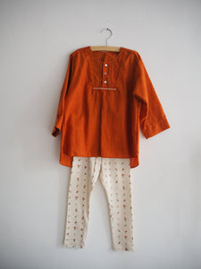 Irit embroidered shirt -  LAST ONE AVAILABE IN THIS SIZE AND COLOR