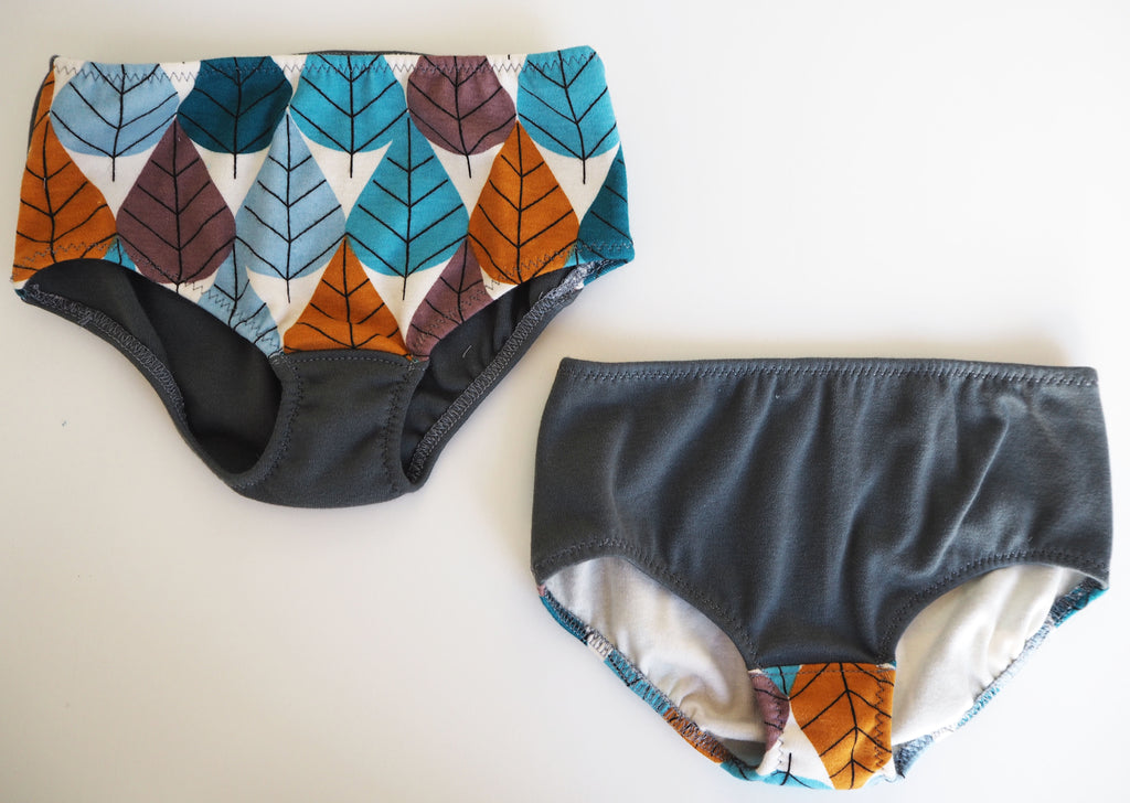 Girls GOTS Organic Underwear - binding finish – LunaTLV