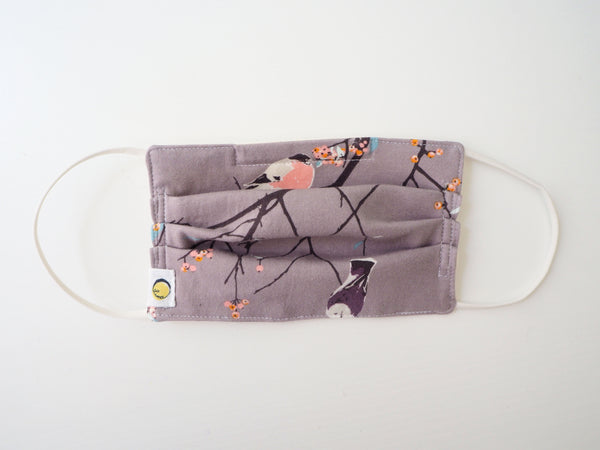 Reusable ADULT Face mask - Birds and Branches