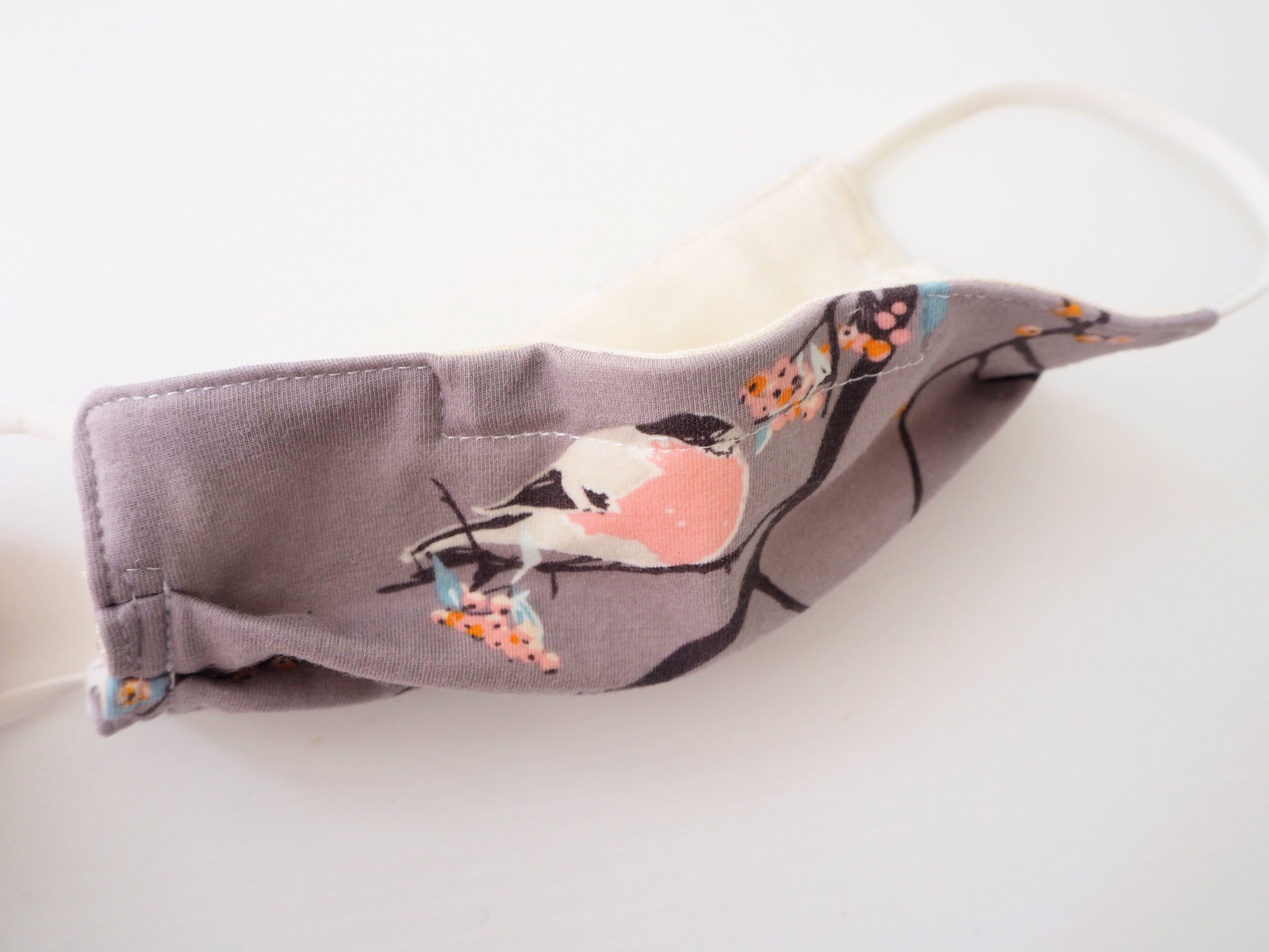 Reusable CHILD Face mask - Birds and Branches